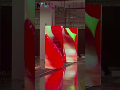 Exibição cilíndrica P4 exterior