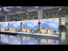 Exposição de diodo emissor de luz alugado interna