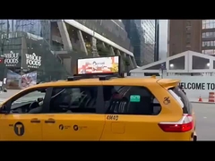 Exibição de LED no topo do carro