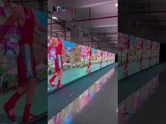 Desmontagem do módulo de exibição LED transparente