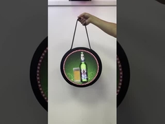 Indoor Outdoor Forma redonda LED de visualização de serviço frontal Manutenção em cores completas