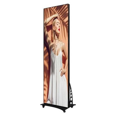 1920-3840HZ Indoor IP31 Poster LED Display Screen com brilho ajustável