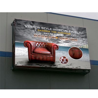 40000 pontos/m2 Painel de exibição LED exterior 3 em 1 1R1G1B pixels para publicidade