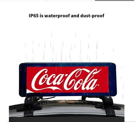 100000 horas de vida útil P6 Full Color Outdoor SMD LED Mobile Screen Para Instalação no topo do carro