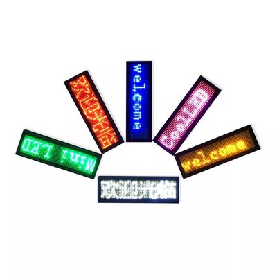 5V 0.5A LED Display de identificação com Bluetooth 7-10 horas