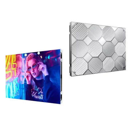 Ultra fina fixa de publicidade interior LED ecrã de exibição serviço frontal Full Color P1.86