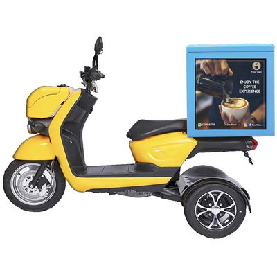 Display de caixa de entrega LED, tela de caixa de entrega, caixa de entrega sinal LED com modelo P2.5 para motocicleta
