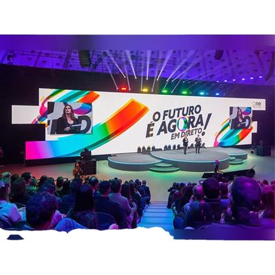 Experimente o futuro da tecnologia visual com LEDs Rgb 1R1G1B SMD3535 Mbi 5124 Rental LED Display